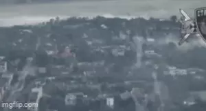Eksplozija bombe FAB-3000 u Orihivu