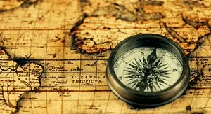 Kompas na karti svijeta