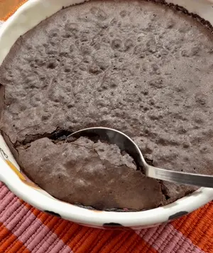 Brownie pudding Maje Jalšovec