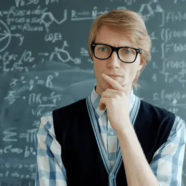 Genijalac usred procesa razmišljanja