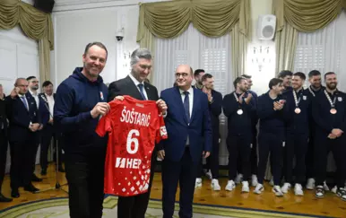 Doček rukometne reprezentacije