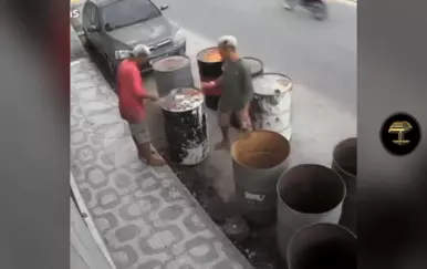 Snimka eksplozije u Brazilu: Dva mladića zapalila bačvu i odletjeli u zrak