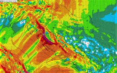 Stiže nova hladna fronta, izdan crveni alarm za područje Kvarnera