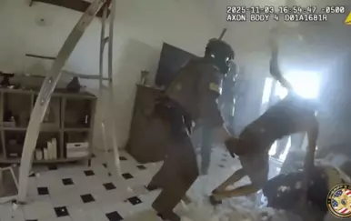 Skrivao se satima, a onda spektakularno pao, i to u ruke SWAT-a