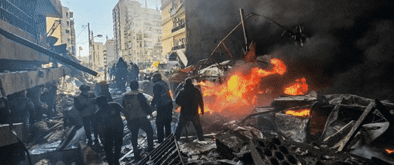 Ruševine u Bejrutu nakon udara izraelske vojske