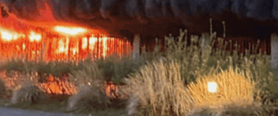 Požar zgrade u Grazu