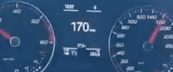 Brza vožnja na autocesti u Sloveniji