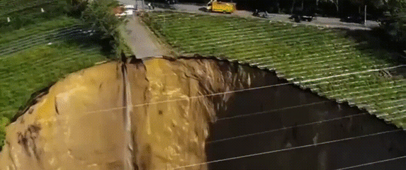 Urušavanje tla u Indoneziji