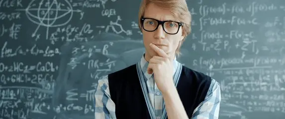 Genijalac usred procesa razmišljanja