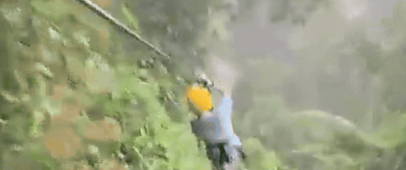 Spuštanje po Zip lineu u Kostariki