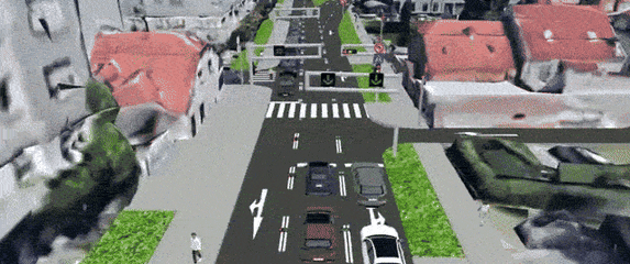 Simulacija nove regulacije prometa u Vukovarskoj