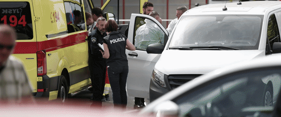 Očevid na mjestu ubojstva u Krapini