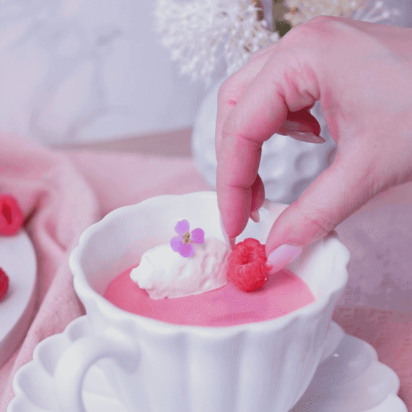 Zadovoljna kuha: Recept za kremasti desert od malina