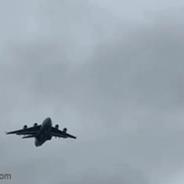 C-17A američkog ratnog zrakoplovstva sletio u Moskvu