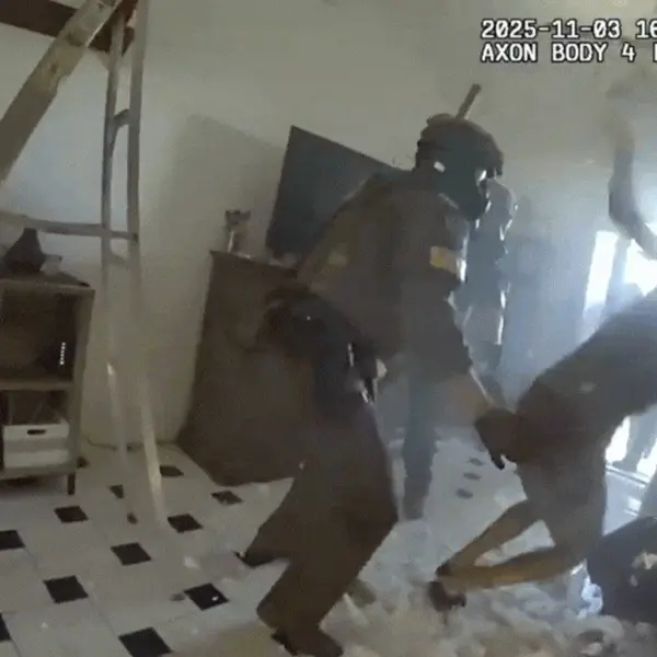 Skrivao se satima, a onda spektakularno pao, i to u ruke SWAT-a