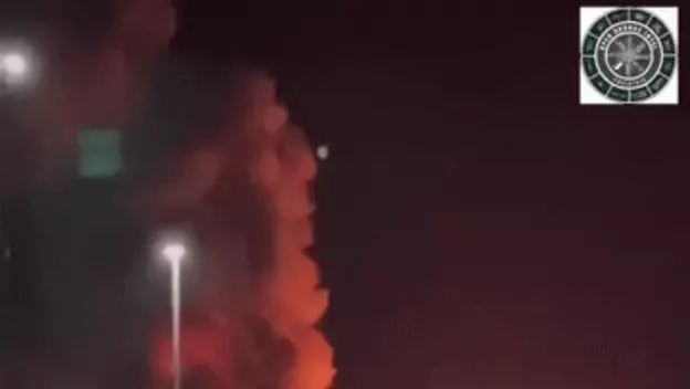 Požar u britanskoj bazi