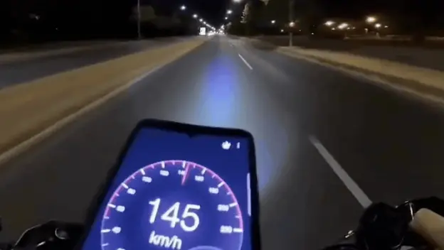 Opasna vožnja romobilom 150km/h