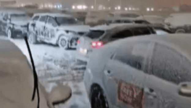 Snježna oluja u Poljskoj