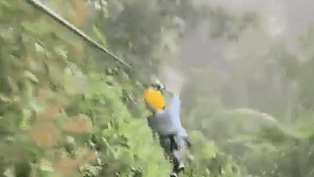 Spuštanje po Zip lineu u Kostariki