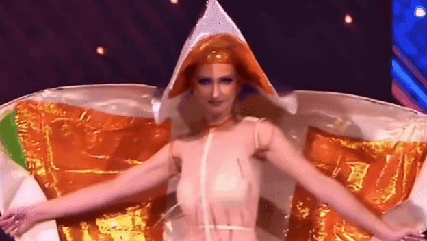 Miss Norveške, Leonora Lysglimt-Rødland, na izborima za Miss Universe