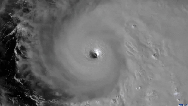 Satelitska snimka uragana Melissa