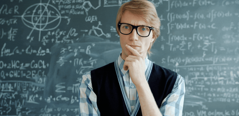 Genijalac usred procesa razmišljanja