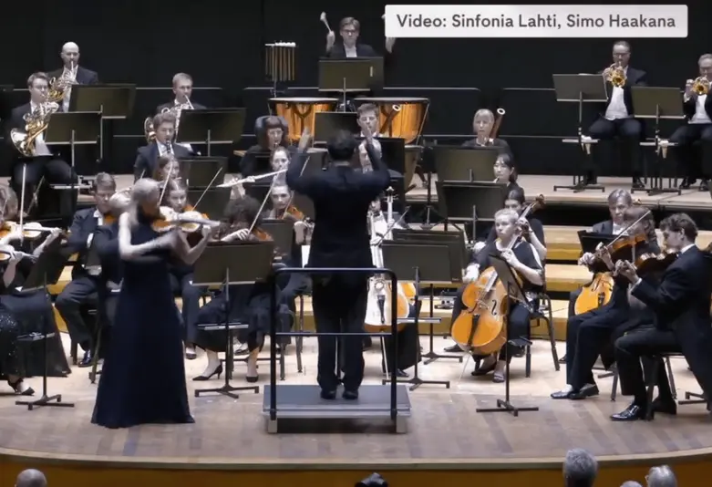 Nesreća s violinom pri nastupu