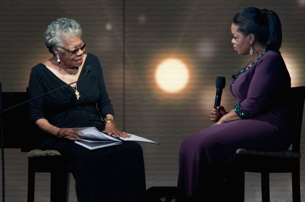 Maya Angelou i Oprah Winfrey