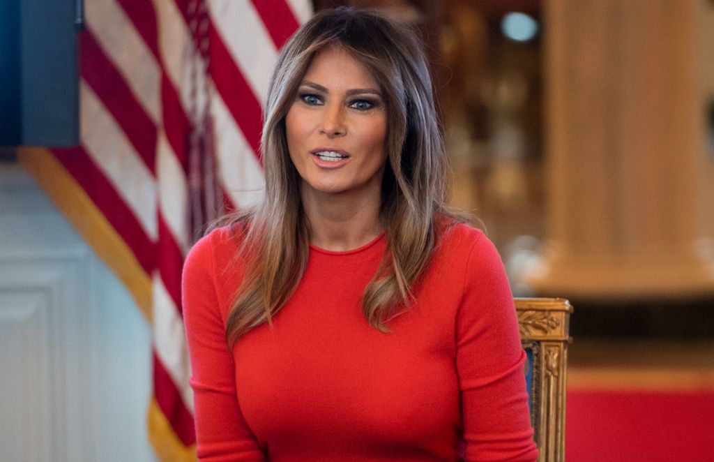 Melania Trump u traper-suknji - 3