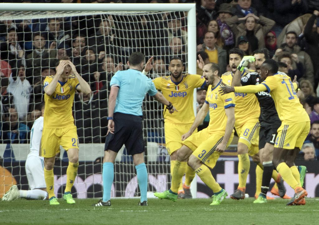 Oliver dosudio penal za Real protiv Juventusa (Foto: AFP)