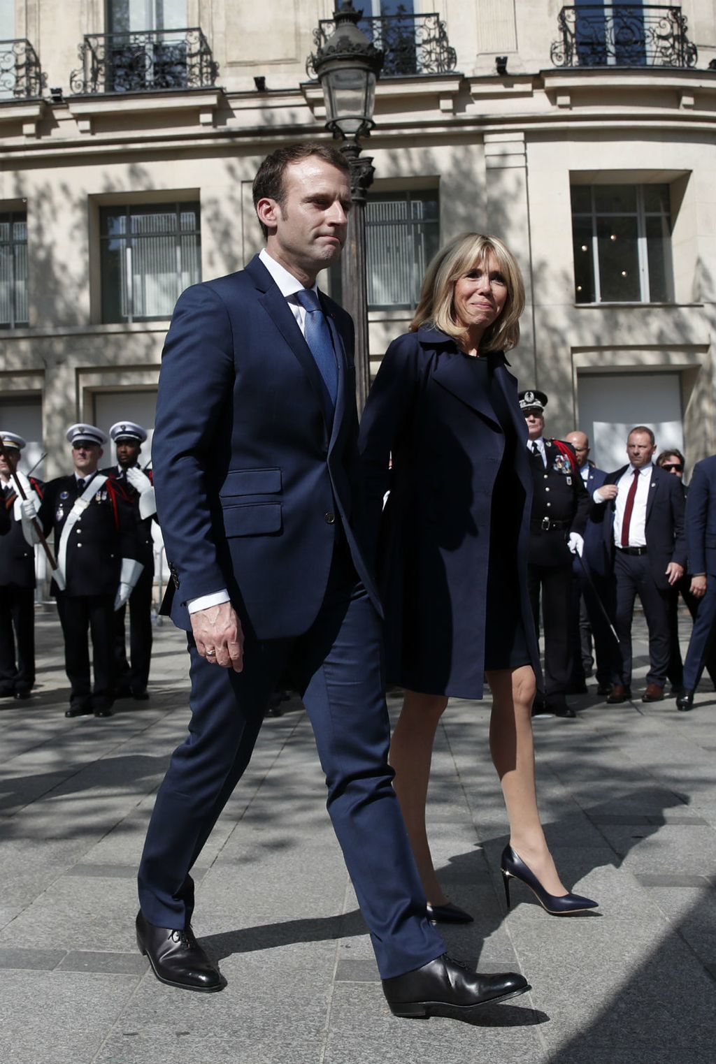 Brigitte Macron sa suprugom Emmanuelom Macronom