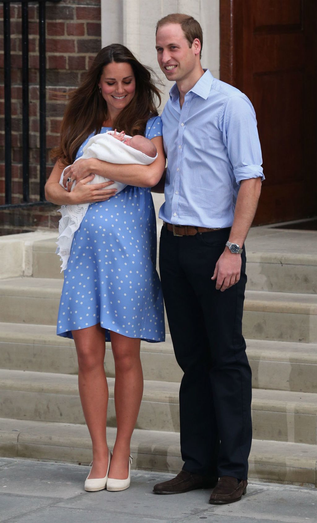 Catherine Middleton na izlasku iz rodilišta nakon rođenja princa Georgea - 4