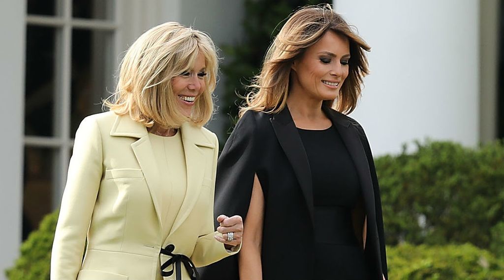 Melania Trump i Brigitte Macron - 2