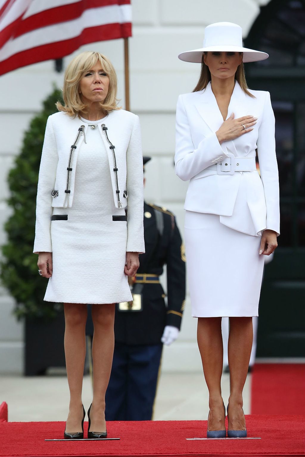 Melania Trump i Brigitte Macron - 7