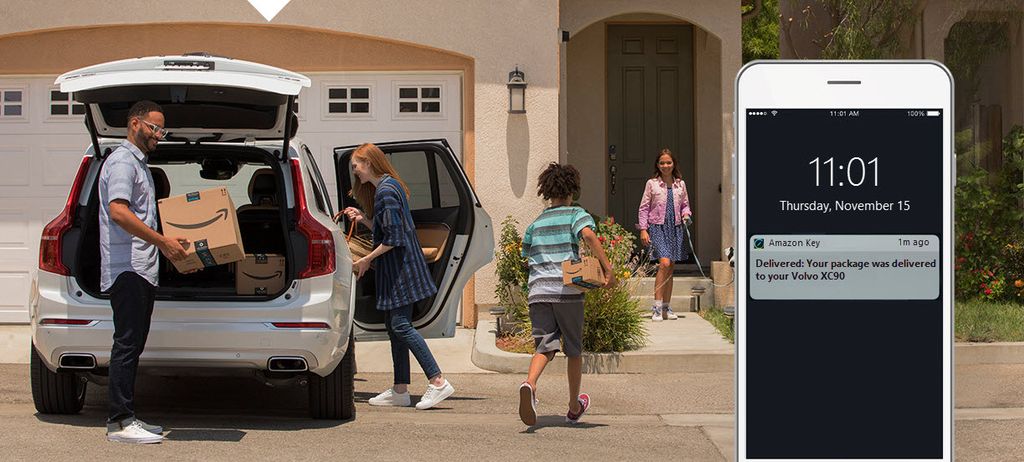 Amazon Key In-car (Foto: Amazon)