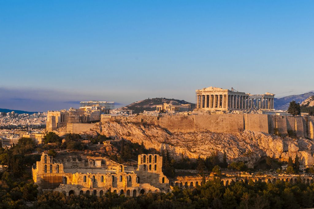 Prekrasna arhitektura u Ateni