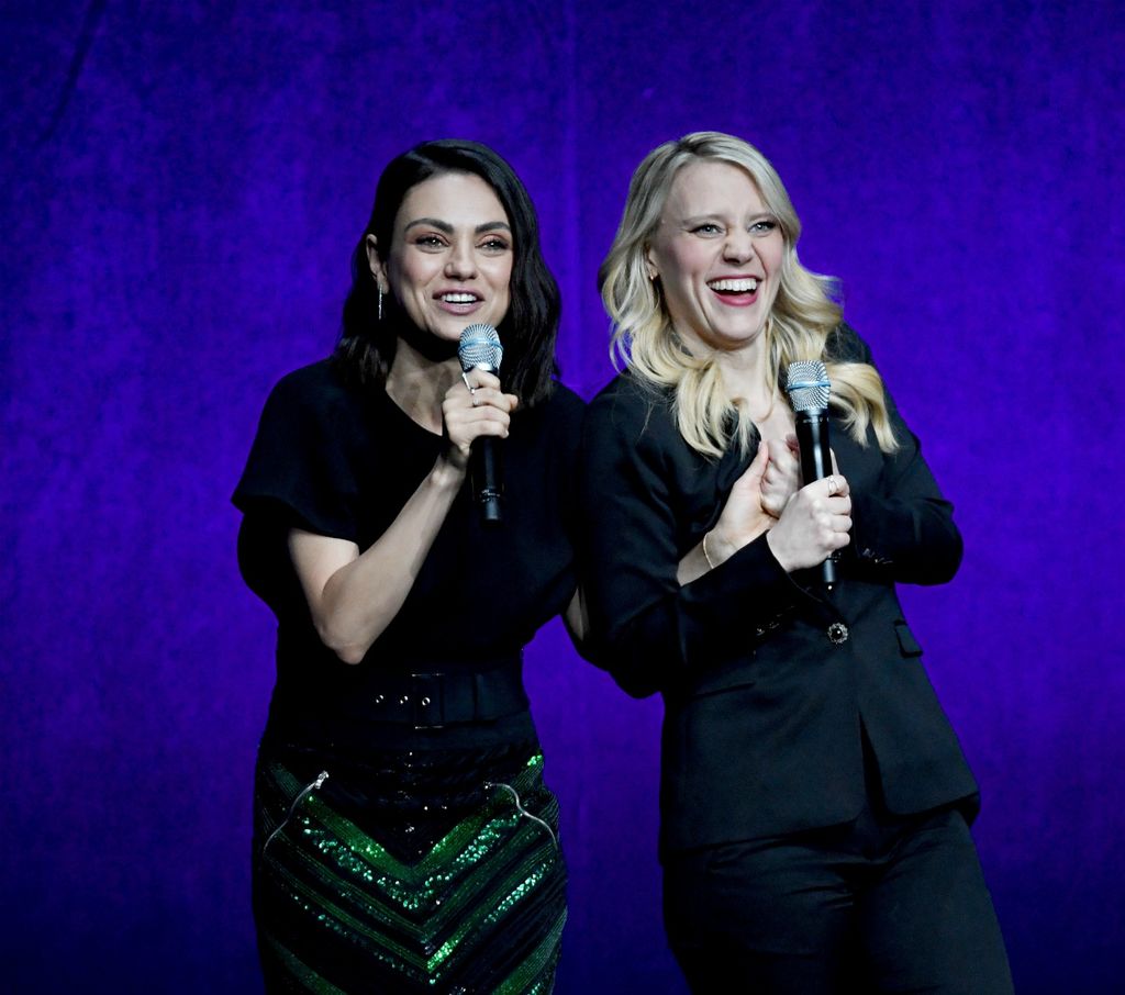 Mila Kunis i Kate McKinnon na CinemaConu