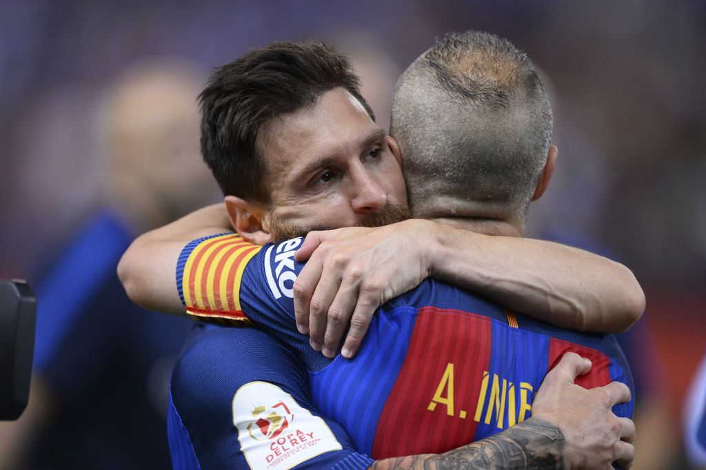 Lionel Messi i Andres Iniesta (Foto: AFP)