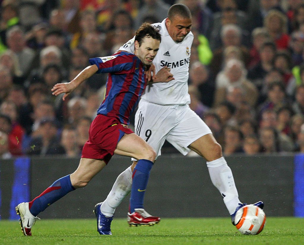 Andres Iniesta i Ronaldo (Foto: AFP)