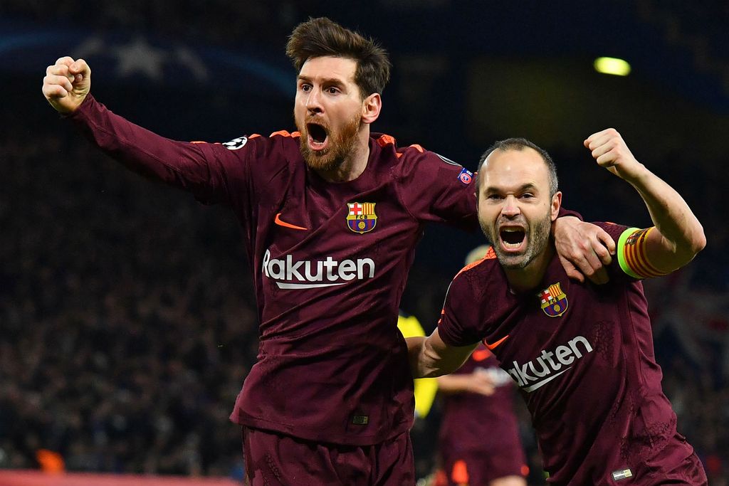 Lionel Messi i Andres Iniesta (Foto: AFP)