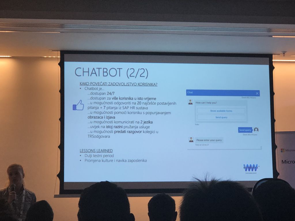 Predavanje o chatbotovima