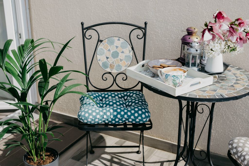 Marselin balkon idealan je za ispijanje prve jutarnje kave