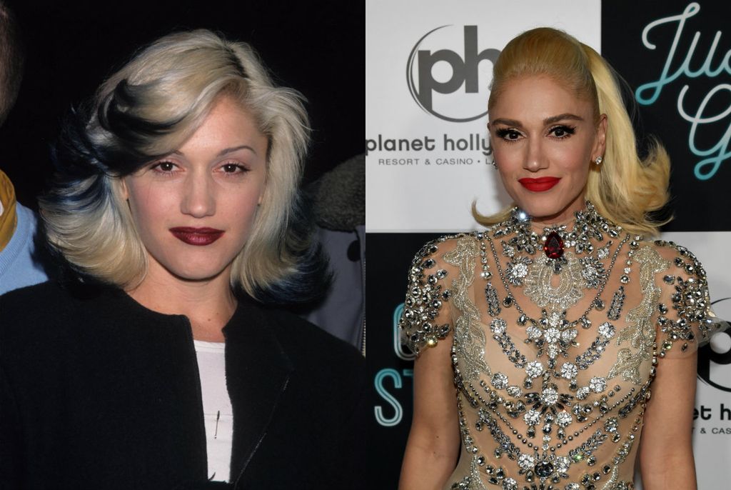 Gwen Stefani u grupi No Doubt često je eksperimentirala s izgledom