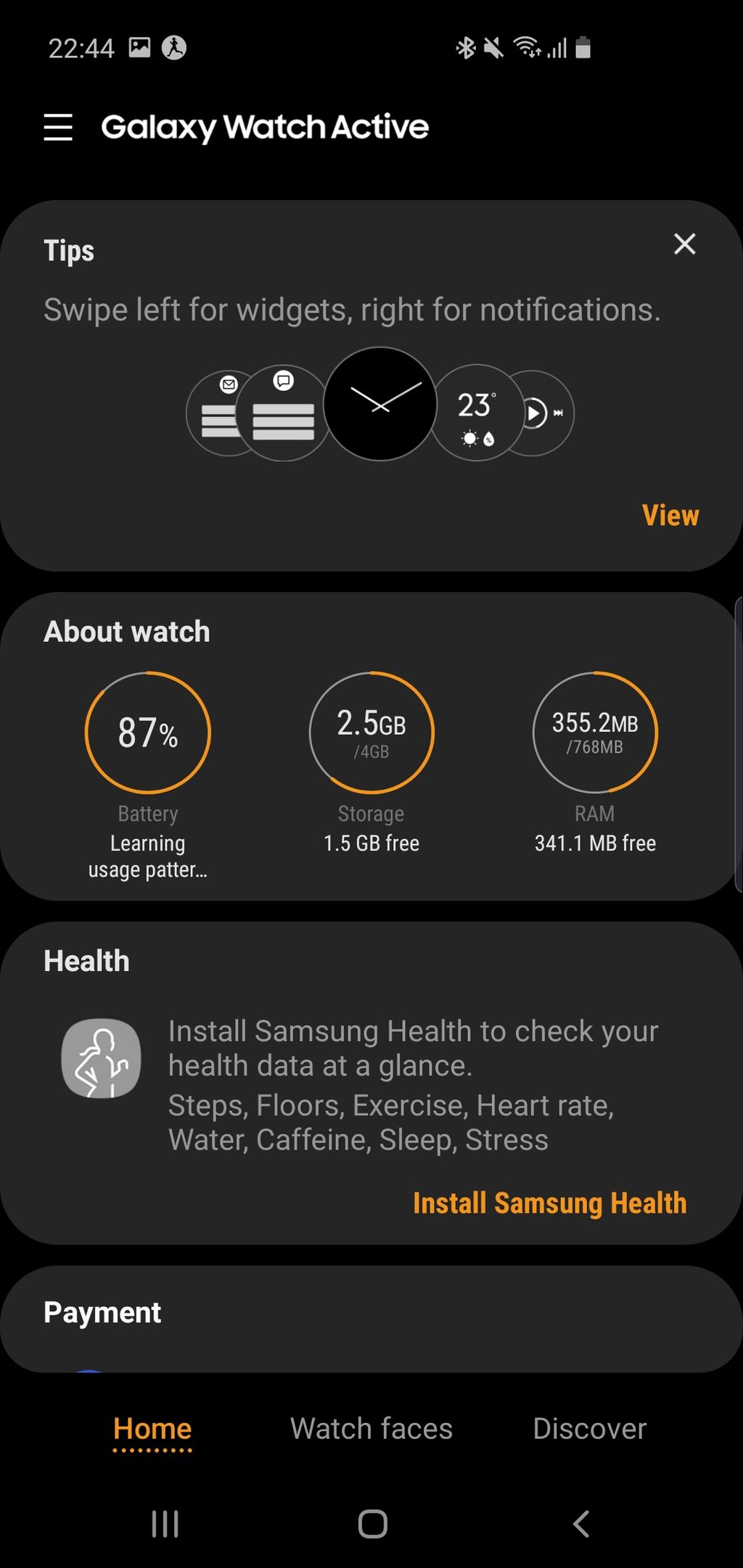 Samsung Galaxy Watch Active