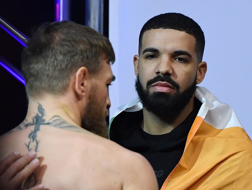 Drake i McGregor (Foto: AFP)
