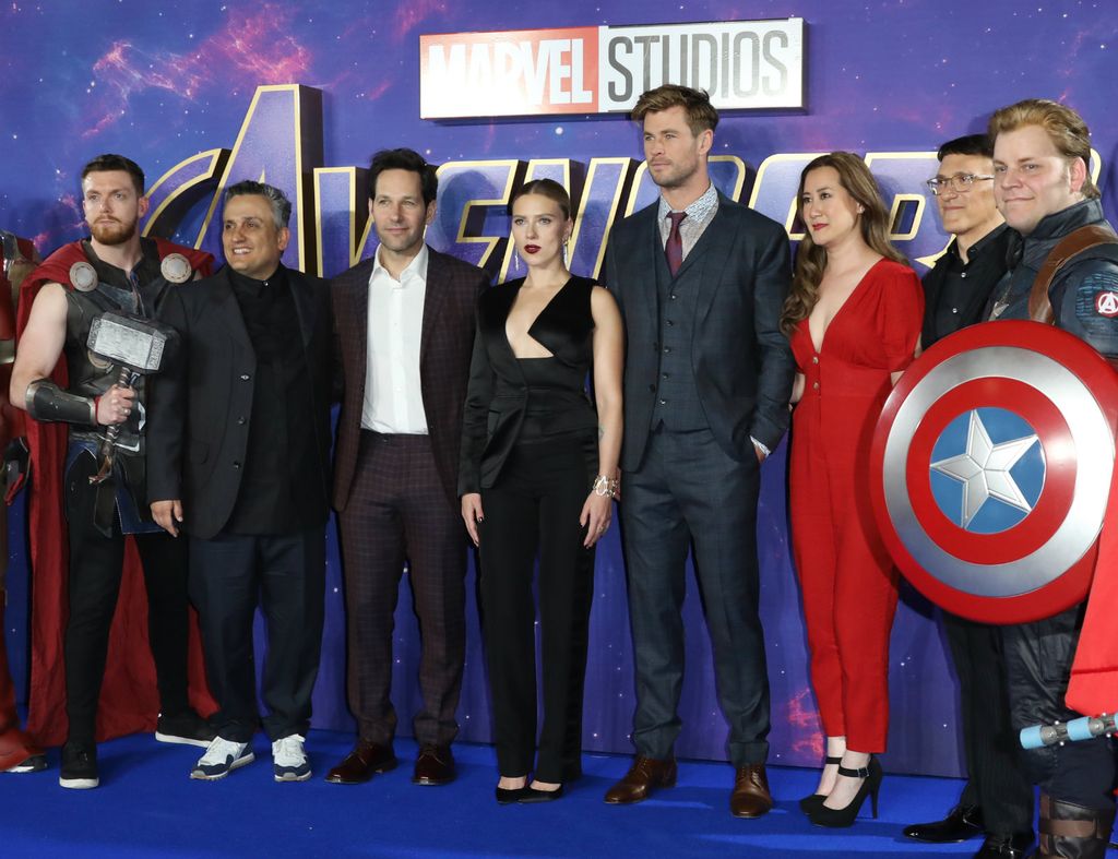 Scarlett u Londonu na prikazivanju filma Avengers: Endgame