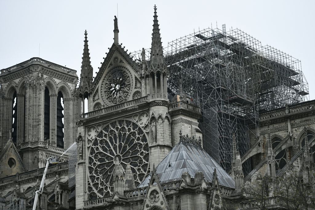 Katedrala Notre Dame nakon požara (Foto: AFP)1 - 6