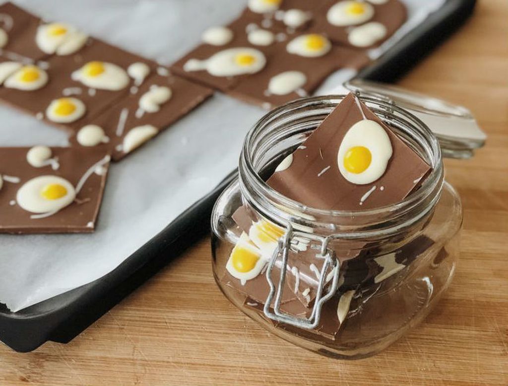 Brza i jednostavna čokoladna jaja na oko