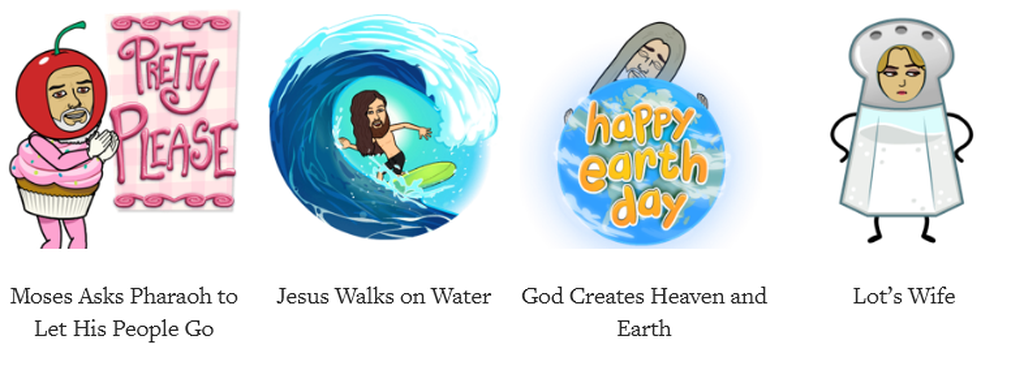 Biblijski Bitmoji