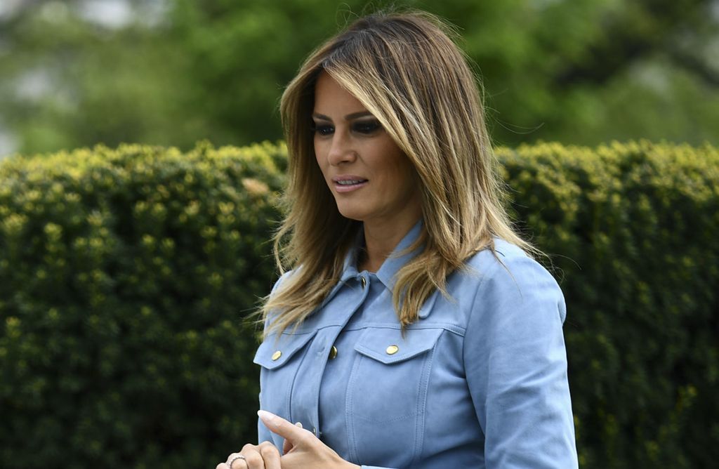 Melania Trump u 'lažnoj' traper-haljini - 4